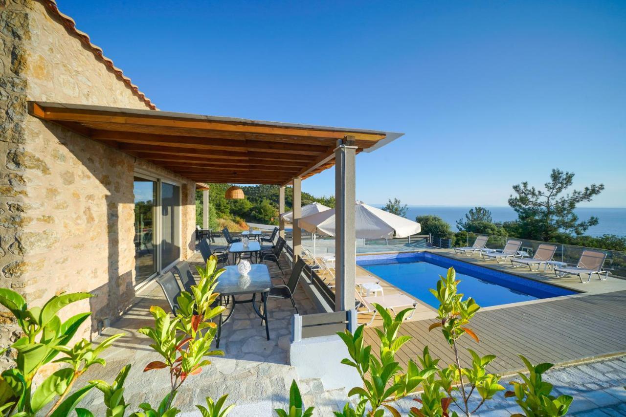 Mare Pedra Villas Skála Marión 外观 照片